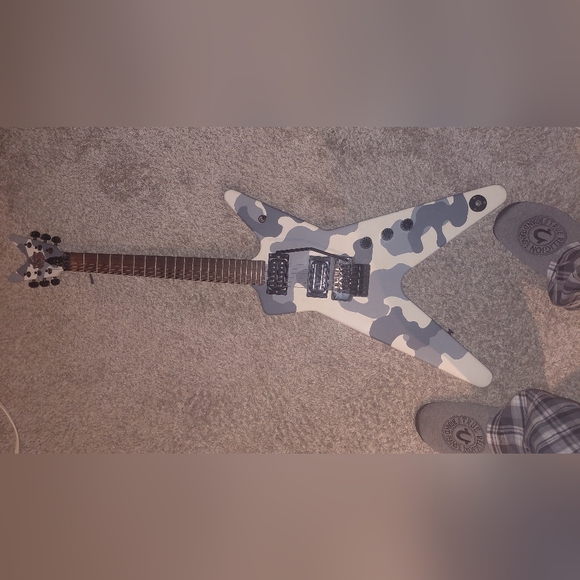 Other - Camouflage Pattern Electric Guitar Dean Dimebag